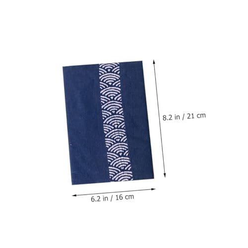 GALPADA Leinen Buchhülle Buchschutz Handgefertigte Dekorative Buchhülle für Notizbuch und Taschenbuch mit Strapazierfähigem Farbechtem GALPADA Leinen Buchhülle Buchschutz Handgefertigte Dekorative Buchhülle für Notizbuch und Taschenbuch mit Strapazierfähigem Farbechtem von GALPADA