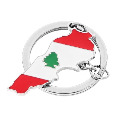 GALPADA Libanesischer Schlüsselanhänger Libanesische Flagge Schlüsselanhänger Nationalflagge Des Libanon Schlüsselanhänger Libanon Flagge Schlüsselanhänger Metall Libanesische GALPADA Libanesischer Schlüsselanhänger Libanesische Flagge Schlüsselanhänger Nationalflagge Des Libanon Schlüsselanhänger Libanon Flagge Schlüsselanhänger Metall Libanesische von GALPADA