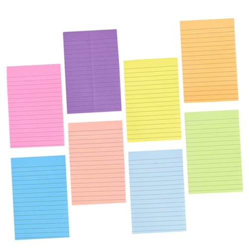 GALPADA Linierte Haftnotizen mit Fluoreszierenden Farben Selbstklebende Memo Pads für Büro und Schule Starke Haftung Vielseitig Einsetzbar für Notizen Markierungen und Erinnerungen GALPADA Linierte Haftnotizen mit Fluoreszierenden Farben Selbstklebende Memo Pads für Büro und Schule Starke Haftung Vielseitig Einsetzbar für Notizen Markierungen und Erinnerungen von GALPADA