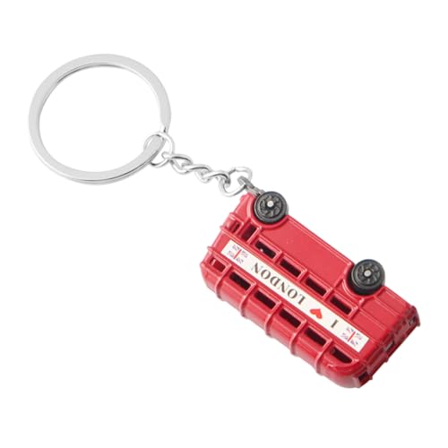 GALPADA London Bus Schlüsselanhänger Einzigartiger Britischer Souvenir Schlüsselanhänger Nostalgisches Für Sammler von GALPADA