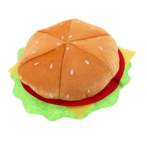 GALPADA Lustiger Hamburger Partyhut aus Weichem Material Bequem und Hautfreundlich Perfektes Kostümzubehör für Halloween Karneval und Bühnenauftritte Einfach zu Tragen und Sicherer Halt GALPADA Lustiger Hamburger Partyhut aus Weichem Material Bequem und Hautfreundlich Perfektes Kostümzubehör für Halloween Karneval und Bühnenauftritte Einfach zu Tragen und Sicherer Halt von GALPADA