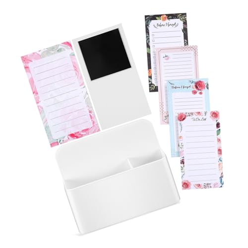 GALPADA Magnetischer Notizblock mit Stifthalter Praktische Kühlschrank Notizblöcke für Büro und Zuhause Leichte Magnetische Einkaufslisten und Memo pads für Planung und Erinnerung GALPADA Magnetischer Notizblock mit Stifthalter Praktische Kühlschrank Notizblöcke für Büro und Zuhause Leichte Magnetische Einkaufslisten und Memo pads für Planung und Erinnerung von GALPADA