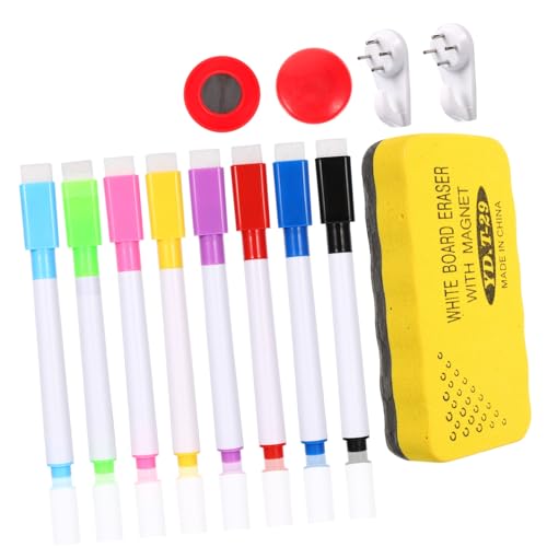 GALPADA Magnetisches Whiteboard Zubehör Farbige Marker Starke Magnet Pins Robuste Haken Abwischbarer Schwamm Kompatibel Vielseitig Sicher für Büro Schule Zuhause GALPADA Magnetisches Whiteboard Zubehör Farbige Marker Starke Magnet Pins Robuste Haken Abwischbarer Schwamm Kompatibel Vielseitig Sicher für Büro Schule Zuhause von GALPADA