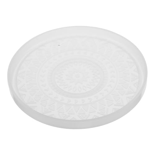 GALPADA Mandala Untersetzer Silikonform für DIY Epoxidharz Gießform mit Blumenmuster für Handwerksprojekte Dekorative Glasuntersetzer und Kerzenhalter zur Verschönerung von GALPADA