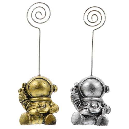 GALPADA Memo Clip Teilig mit Kreativem Astronauten Design aus Resin und Langlebige Tischdekoration Leichte Notizhalter für Fotos Karten Nachrichten für Büro Zuhause Party und Hochzeit GALPADA Memo Clip Teilig mit Kreativem Astronauten Design aus Resin und Langlebige Tischdekoration Leichte Notizhalter für Fotos Karten Nachrichten für Büro Zuhause Party und Hochzeit von GALPADA