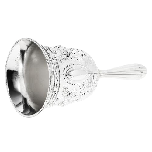 GALPADA Metall Handglocke mit Ergonomischem Griff Klare Klangglocke für Restaurant Schule Kindergarten Vielseitige Service und Signalglocke Rostfrei Langlebig für Unterricht und GALPADA Metall Handglocke mit Ergonomischem Griff Klare Klangglocke für Restaurant Schule Kindergarten Vielseitige Service und Signalglocke Rostfrei Langlebig für Unterricht und von GALPADA