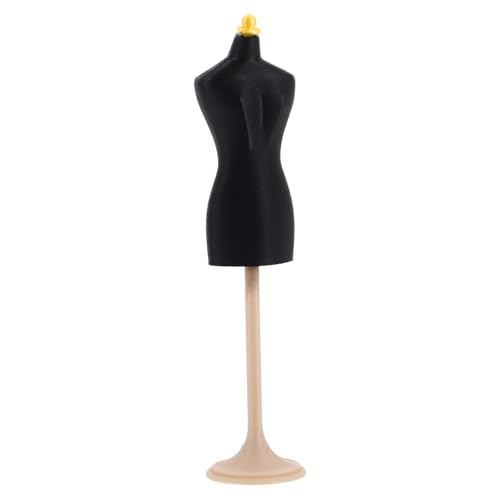GALPADA Mini Puppen Schwarz Puppen Kleiderständer für Kinderkleidungsdesign Eleganter Funktionaler Puppenständer zur Präsentation von Puppenkleidung und Schmuck GALPADA Mini Puppen Schwarz Puppen Kleiderständer für Kinderkleidungsdesign Eleganter Funktionaler Puppenständer zur Präsentation von Puppenkleidung und Schmuck von GALPADA