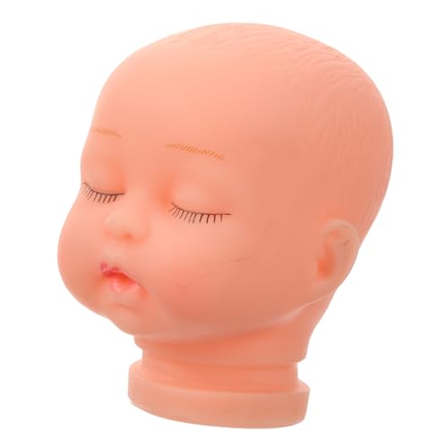 GALPADA Mini Puppenkopf Deko für DIY Projekte Schlafender Puppenkopf Schlüsselanhänger Bastelzubehör für Kindergeburtstage und Kreative Aktivitäten von GALPADA