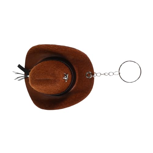 GALPADA Mini Western Hut Schlüsselbundanhänger Rucksack Schlüsselketten Dekoration Netter Schlüsselbund Für Schlüssel Und Taschen von GALPADA