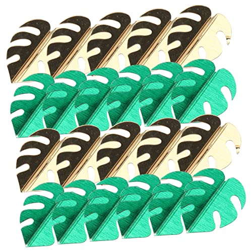 GALPADA Monstera Konfetti Sommerliche Tischdekoration für Hawaiianische Partys Grüne Goldene für Geburtstagsfeiern und Sommerfeste von GALPADA