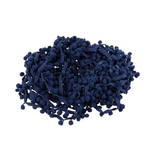 GALPADA Nachhaltige Kleine Pomponborte Marineblau für DIY Kleidung Schal Hut Dekoration Basteln für Säume Taillenbänder und Umstandsmode GALPADA Nachhaltige Kleine Pomponborte Marineblau für DIY Kleidung Schal Hut Dekoration Basteln für Säume Taillenbänder und Umstandsmode von GALPADA