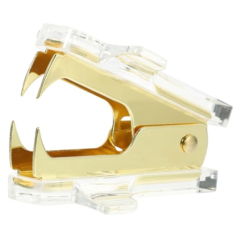 GALPADA Nagelzieher Büroklammerentferner Mini Klammerentfernungswerkzeug Werkzeuge Zum Entfernen Von Büroklammern Nagelentferner Hefterentferner Für Das Büro Hefter Abzieher Golden Metall GALPADA Nagelzieher Büroklammerentferner Mini Klammerentfernungswerkzeug Werkzeuge Zum Entfernen Von Büroklammern Nagelentferner Hefterentferner Für Das Büro Hefter Abzieher Golden Metall von GALPADA