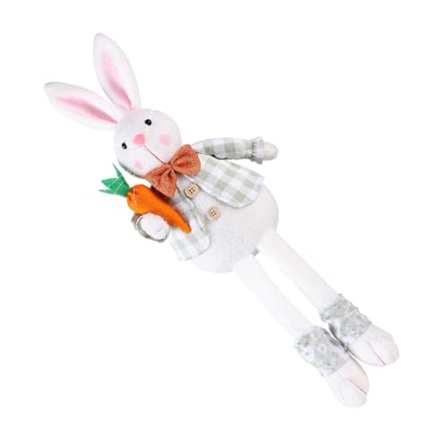 GALPADA Niedliches Grünes Plüsch Kaninchen Osterdeko Kuscheltier Osterhase Sitzend mit Langen Beinen Osterfest Tisch und Wohnraumdekoration für Familie GALPADA Niedliches Grünes Plüsch Kaninchen Osterdeko Kuscheltier Osterhase Sitzend mit Langen Beinen Osterfest Tisch und Wohnraumdekoration für Familie von GALPADA