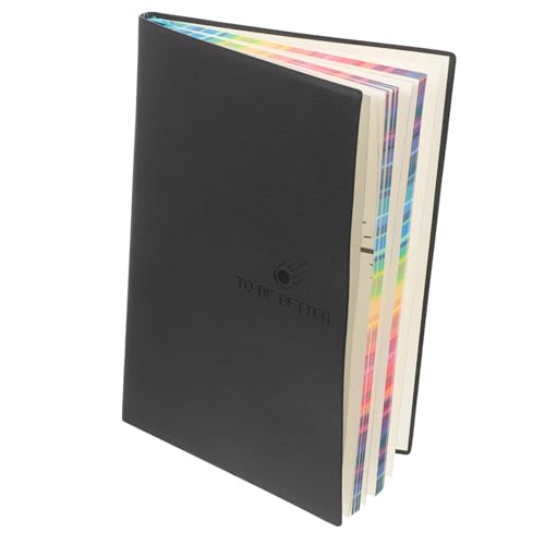 GALPADA Notizbuch mit Farbigem Lederdesign Kreatives Tagebuch und Planer für Studium und Büro Vielseitiges Notizheft für Notizen Tagebuch Zeitplan und GALPADA Notizbuch mit Farbigem Lederdesign Kreatives Tagebuch und Planer für Studium und Büro Vielseitiges Notizheft für Notizen Tagebuch Zeitplan und von GALPADA