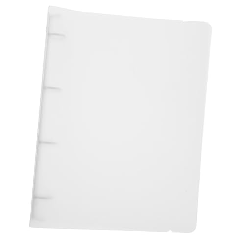GALPADA PP Ordner mit Elastischem Band Halbtransparenter Kratzfester Binder Folder mit Edelstahlclip Dünner Leichter Aktenhülle für Wichtige Dokumente für Schule und Büro von GALPADA