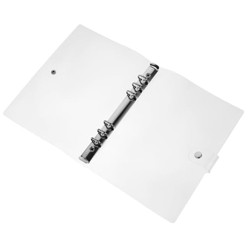 GALPADA PVC Transparenter Ringbuch Umschlag mit Fixierband Langlebige Lose Notizbuch Hülle Schützende Binderabdeckung für Collegeblöcke und Schnellhefter GALPADA PVC Transparenter Ringbuch Umschlag mit Fixierband Langlebige Lose Notizbuch Hülle Schützende Binderabdeckung für Collegeblöcke und Schnellhefter von GALPADA