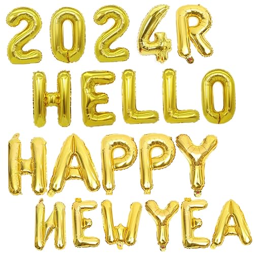 GALPADA Party Ballon Set Aluminiumfolie Zahlenballons Große Metallic Luftballons Neujahrsdekoration Für Silvesterfest Feier Geburtstag Hochzeit GALPADA Party Ballon Set Aluminiumfolie Zahlenballons Große Metallic Luftballons Neujahrsdekoration Für Silvesterfest Feier Geburtstag Hochzeit von GALPADA
