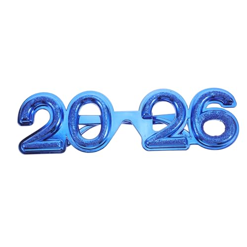 GALPADA Partybrille mit Glitzereffekt Leichte Tragbare Neujahrs-photo Booth Brille Bunte Auffällige Silvester-accessoires für Erwachsene und Perfektes Partygeschenk und Mitgebsel GALPADA Partybrille mit Glitzereffekt Leichte Tragbare Neujahrs-photo Booth Brille Bunte Auffällige Silvester-accessoires für Erwachsene und Perfektes Partygeschenk und Mitgebsel von GALPADA