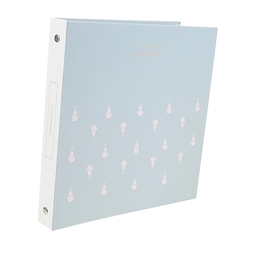 GALPADA Pflanzenpressalbum Lose Aufbewahrungsalbum für Getrocknete Blumen Seitiges Diy Pflanzenproben Notizbuch Schützendes Tragbares Album für Gepresste und Blüten von GALPADA