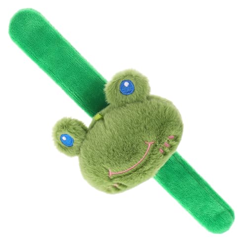GALPADA Plüsch Frosch Armband Für Weiches Tier Handgelenkspielzeug Schnapp Armband Münzgeldbörse Mitgebsel Für Jungen Und Kuscheliges Tierarmband GALPADA Plüsch Frosch Armband Für Weiches Tier Handgelenkspielzeug Schnapp Armband Münzgeldbörse Mitgebsel Für Jungen Und Kuscheliges Tierarmband von GALPADA