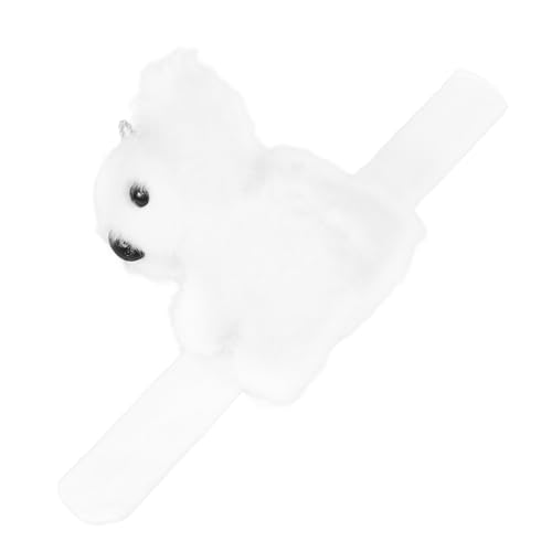 GALPADA Plüsch Koala Schnapparmband Party Slap Armbänder Für Kuschelarmbänder Als Mitgebsel Für Geburtstagsfeiern Und Feste Weiße Plüscharmbänder Für Kreative Dekoration von GALPADA