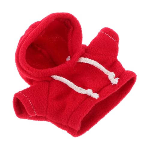 GALPADA Plüschbär Kleidung Roter Puppen-Hoodie Stofftier Outfit Spielzeugkleidung für Kreative Spielideen und Sammler Geeignet für Realistische Puppenbekleidung GALPADA Plüschbär Kleidung Roter Puppen-Hoodie Stofftier Outfit Spielzeugkleidung für Kreative Spielideen und Sammler Geeignet für Realistische Puppenbekleidung von GALPADA