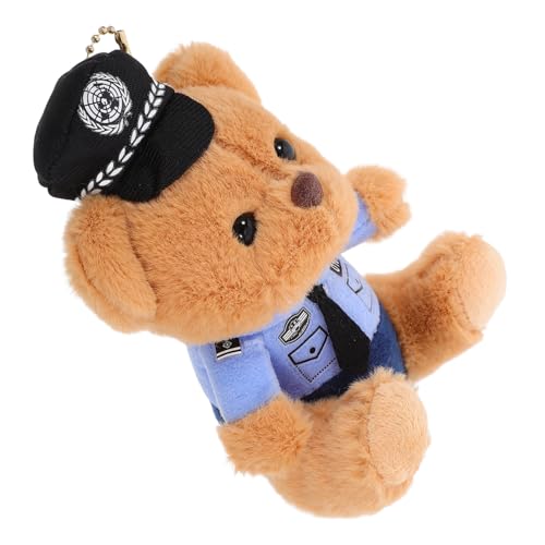 GALPADA Polizeibär Schlüsselanhänger Niedlicher Anhänger Dekorativer Taschenanhänger Für Geldbörsen Und Rucksäcke Süßes Charms Einzigartiges GALPADA Polizeibär Schlüsselanhänger Niedlicher Anhänger Dekorativer Taschenanhänger Für Geldbörsen Und Rucksäcke Süßes Charms Einzigartiges von GALPADA