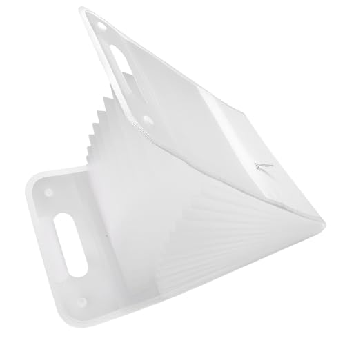 GALPADA Portable Fächermappe mit Reißverschluss Großer Kapazität Aktenordner Organizer für Büro und Zuhause Leicht Tragbar Multifunktionale Dokumententasche von GALPADA