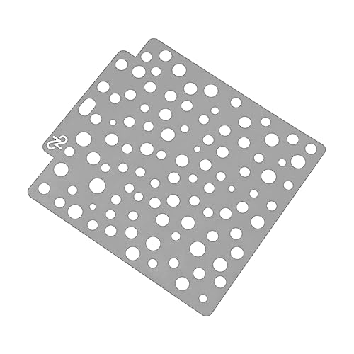 GALPADA Punkte Schablone Für Weihnachten - Malschablonen Und Stanzformen Für DIY-Alben Scrapbooking Und Kartendekoration Ideal Für Kreative Projekte Und Bastelideen von GALPADA