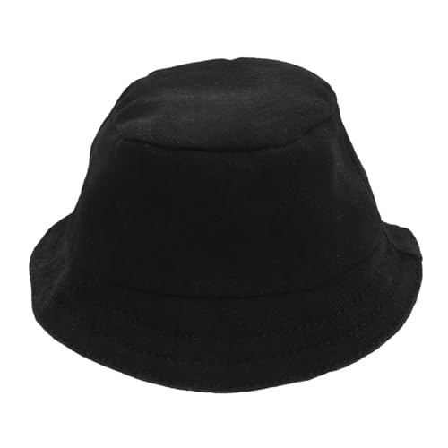 GALPADA Puppenhüte selber Machen Puppenaccessoire Puppenhut Exquisite Puppenhüte Puppenfotografie Charmantes Puppenzubehör Party Kappe winzig für Mini-Puppenhüte Mall-Hut Polyester Black von GALPADA