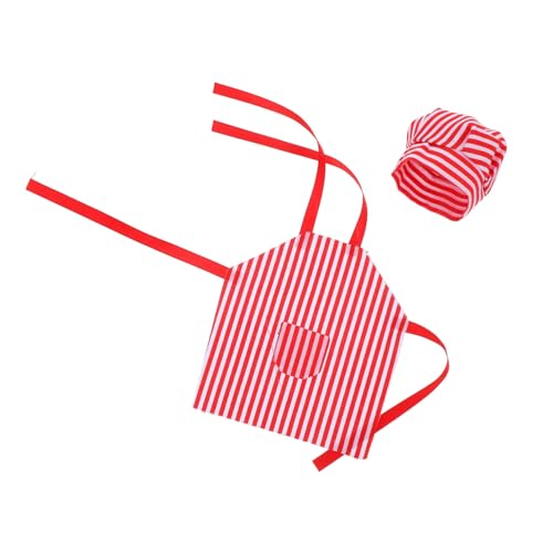 GALPADA Puppenschürze Kochmütze Bastelbedarf für Puppen Mini-Puppenmütze Puppenherstellung Kit Mini -Puppendekoration Zubehör für die Puppenherstellung Miniatur-Puppenhüte Stoff rot GALPADA Puppenschürze Kochmütze Bastelbedarf für Puppen Mini-Puppenmütze Puppenherstellung Kit Mini -Puppendekoration Zubehör für die Puppenherstellung Miniatur-Puppenhüte Stoff rot von GALPADA