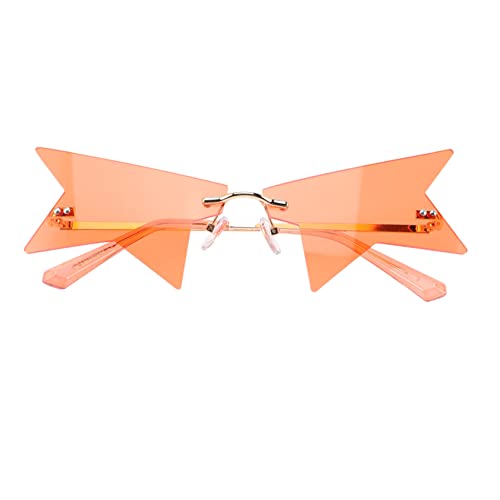 GALPADA Rave-brille Intelligente Brille Partybrille Prop Modische Brille Frauen Männer Stern Brille Leichte Brille Männer Rahmenlose Brille Lustige Brille Gläser Orange Ac GALPADA Rave-brille Intelligente Brille Partybrille Prop Modische Brille Frauen Männer Stern Brille Leichte Brille Männer Rahmenlose Brille Lustige Brille Gläser Orange Ac von GALPADA