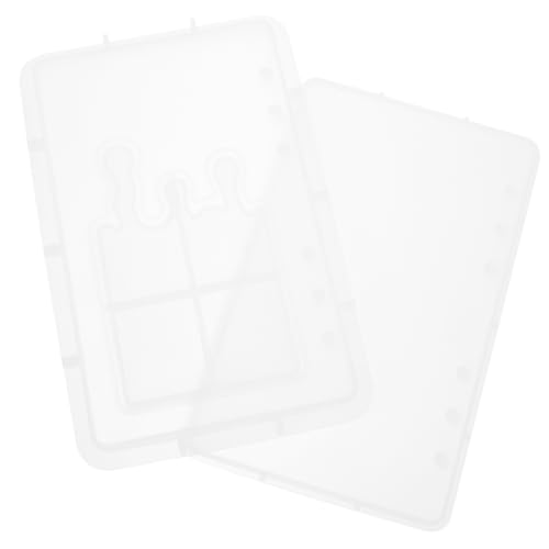 GALPADA Rechteckige Eiscreme Harzform für Notebook Cover Hitzebeständig Wiederverwendbar Leicht zu Entformen Teiliges Set für Kreative Bastelprojekte von GALPADA