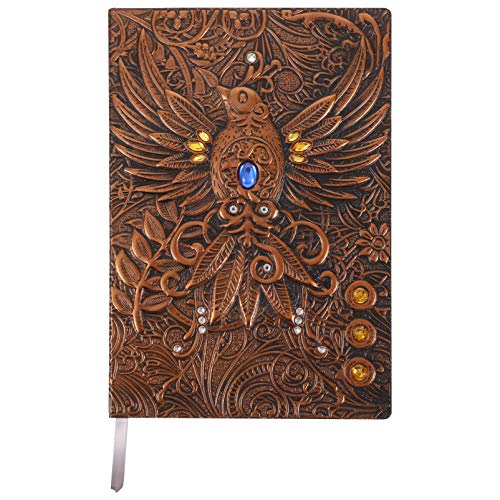 GALPADA Retro Notizblock mit Geprägtem Phoenix Deckblatt für Tagebuch Kreative Skizzen und Reiseberichte Hochwertiges Leichtes Papier für Doppelseitiges Schreiben GALPADA Retro Notizblock mit Geprägtem Phoenix Deckblatt für Tagebuch Kreative Skizzen und Reiseberichte Hochwertiges Leichtes Papier für Doppelseitiges Schreiben von GALPADA