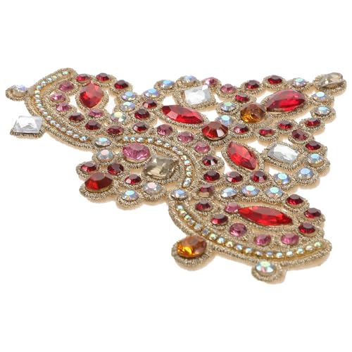GALPADA Rhinestone Aufnäher für Kleidung Glitzernde Applikation zur Reparatur und Dekoration von Schuhen und Bekleidung für DIY Projekte Bastelarbeiten und Modeanpassungen von GALPADA