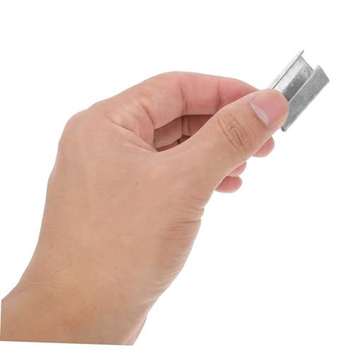 GALPADA Robuste Metall Banding Clips aus Verzinktem Stahl Zuverlässige Strapping Buckles für Pet Verpackung Vielseitige Fixierclips für Schnelles und Sicheres Verpacken von GALPADA