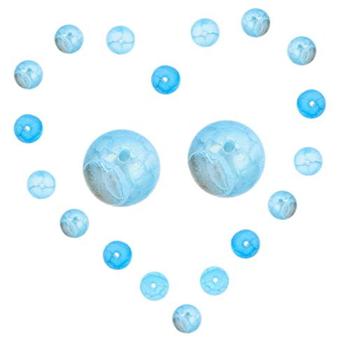 GALPADA Runde Mattierte Achatperlen DIY Spacer Beads Blau für Schmuckherstellung Basteln von Armbändern und Langlebig und Hautfreundlich GALPADA Runde Mattierte Achatperlen DIY Spacer Beads Blau für Schmuckherstellung Basteln von Armbändern und Langlebig und Hautfreundlich von GALPADA