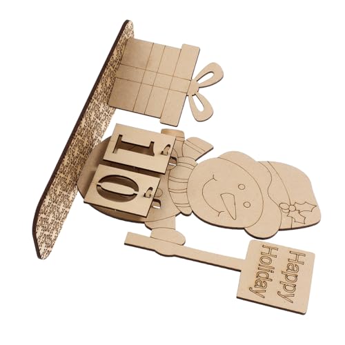 GALPADA Rustikaler Holz Adventskalender mit Verstellbarer Datumsanzeige Handgefertigte Weihnachtsdeko für Tisch und Schreibtisch Kreative Xmas Party Dekoration Langlebiges Naturholz GALPADA Rustikaler Holz Adventskalender mit Verstellbarer Datumsanzeige Handgefertigte Weihnachtsdeko für Tisch und Schreibtisch Kreative Xmas Party Dekoration Langlebiges Naturholz von GALPADA