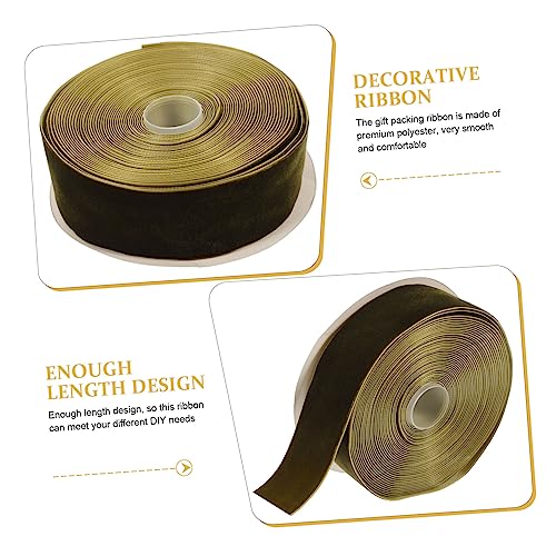 GALPADA Samtband Geschenkband Breit Waschbar Farbecht Vielseitig für Geschenkverpackung DIY Schleifen Bastelmaterial Dekoratives Band GALPADA Samtband Geschenkband Breit Waschbar Farbecht Vielseitig für Geschenkverpackung DIY Schleifen Bastelmaterial Dekoratives Band von GALPADA