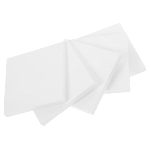 GALPADA Selbstklebende Notizblöcke Tragbare Memo Pads für To Do Listen Weiße Haftnotizen für Schule Büro Zuhause Praktisch und Dekorativ von GALPADA