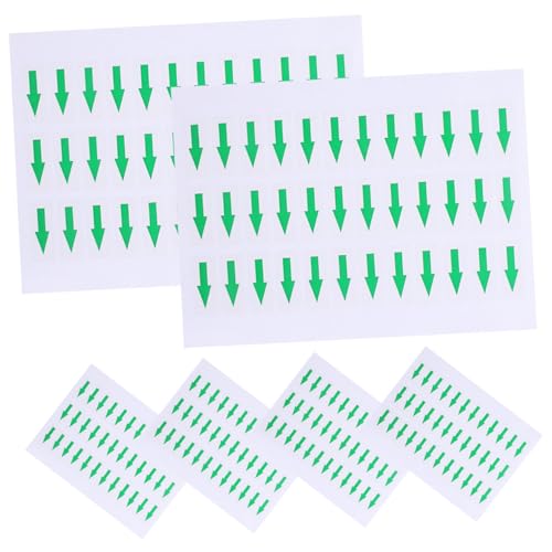 GALPADA Selbstklebende Pfeilaufkleber Grün Langlebige Richtungspfeile für Glatte Oberflächen Wie als Markierungssticker für Werkstatt und Industrie GALPADA Selbstklebende Pfeilaufkleber Grün Langlebige Richtungspfeile für Glatte Oberflächen Wie als Markierungssticker für Werkstatt und Industrie von GALPADA