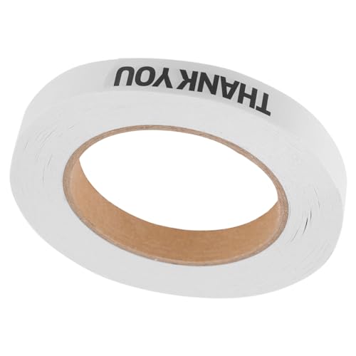 GALPADA Selbstklebendes Papier sealing Tape Weiß Für Lebensmittelverpackung Blumenarrangements Geschenkboxen Einfach Abreißbar Und Starke Haftung Für Kleine Unternehmen von GALPADA
