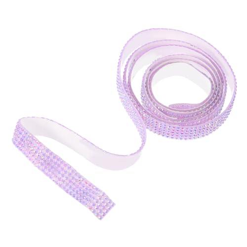 GALPADA Selbstklebendes Strassband Flach Harzstreifen Glitzerband für DIY Schmuck Kleidung Dekoration Leicht Tragbar Vielseitig für Auto Hochzeit Handwerk Textilien Taschen Schuhe von GALPADA