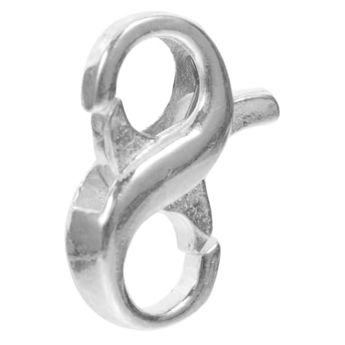 GALPADA Silberschnallen Accessoires Stecker Halskette aus Sterlingsilber Hummerschere schmuckwerkzeuge verschlüsse für halsketten selbstgemachte Schnalle Schmuckschnalle Silber- Silver von GALPADA