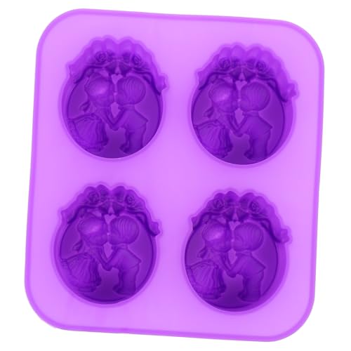GALPADA Silikonform Engel Glocke Wiederverwendbar DIY Seifenform Handmade Soap Mold Dekorative Gießform für Handwerk Eltern Junge Mädchen Basteln von GALPADA