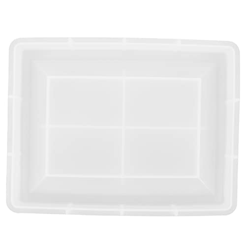 GALPADA Silikonform Fotorahmen Groß Rechteckig Langlebig DIY Epoxidharz Gießform für Individuelle Bilderrahmen Bastelset Kreative Fotorahmen Herstellung von GALPADA