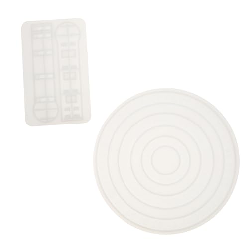 GALPADA Silikonform Kalender DIY Gießform für Epoxidharz Kalenderornament Basteln Glatte Oberfläche Einfache Handhabung Geeignet für Anfänger und Profis Kreative Dekoration von GALPADA