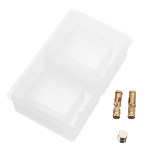 GALPADA Silikonform Rechteckige Schmuckbox DIY mit Magneten und Messing scharnieren Wiederverwendbar und Waschbar Epoxidharz Aufbewahrungsbox für Ringe und Kleine Accessoires Individuell GALPADA Silikonform Rechteckige Schmuckbox DIY mit Magneten und Messing scharnieren Wiederverwendbar und Waschbar Epoxidharz Aufbewahrungsbox für Ringe und Kleine Accessoires Individuell von GALPADA