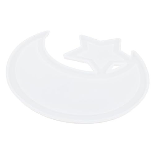 GALPADA Silikonform für DIY Tray Mond Stern Design Antihaft Gießform für Kreative Handarbeiten für Epoxidharzprojekte Einfach zu Reinigen und Wiederverwendbar GALPADA Silikonform für DIY Tray Mond Stern Design Antihaft Gießform für Kreative Handarbeiten für Epoxidharzprojekte Einfach zu Reinigen und Wiederverwendbar von GALPADA