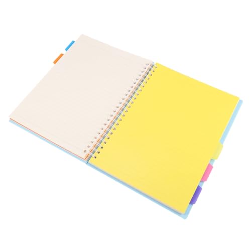 GALPADA Spiralblock Kariert Dickes Notizbuch mit Glattem Papier Schüler Schreibblock für Tagebuch Journal und Skizzen Blau Vielseitig für Schule Büro und Reise GALPADA Spiralblock Kariert Dickes Notizbuch mit Glattem Papier Schüler Schreibblock für Tagebuch Journal und Skizzen Blau Vielseitig für Schule Büro und Reise von GALPADA